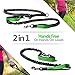 SparklyPets FLASH SALE Hands-Free Dog Leash for Medium and Large Dogs – Professional Harness with Reflective Stitches for Training, Walking, Jogging and Running Your Pet (green)