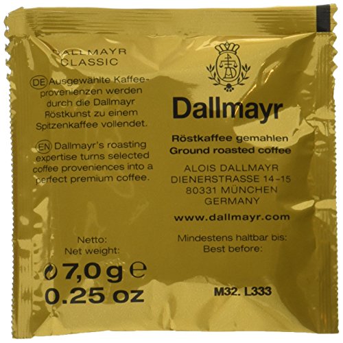 Dallmayr Kaffee 100 Kaffeepads Classic Vorteilspack, 1er Pack (1 x 700 g) – Bild 3