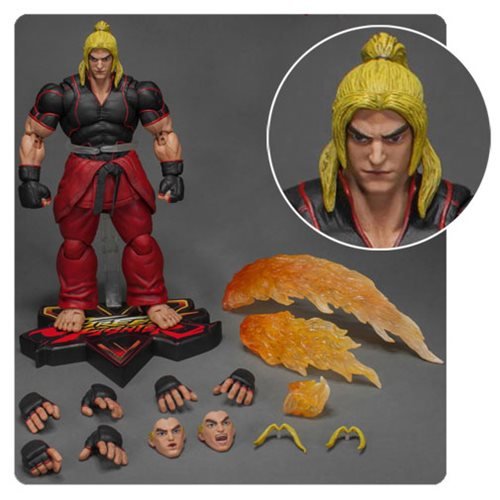 Street fighter v ken 1:12 scale action figure