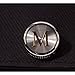 HJ Men's 2PCS Fashion Dazzle Tuxedo Shirts Platinum Plated Cufflinks Initial Letter 2 Color A-Z (Silver M)