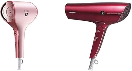 Amazon Co Jp セット買い シャープ ヘアドライヤー ドレープフロー プラズマクラスター 搭載 ピンク Ib Wx1 P ヘアドライヤー プラズマクラスター搭載 ルージュレッド Ib Gp9 R ホーム キッチン