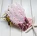 Bluesky Ovely Unusal Cotton Girls Baby Pink Feather Hairband Light Bow Headband + Thanksgiving card