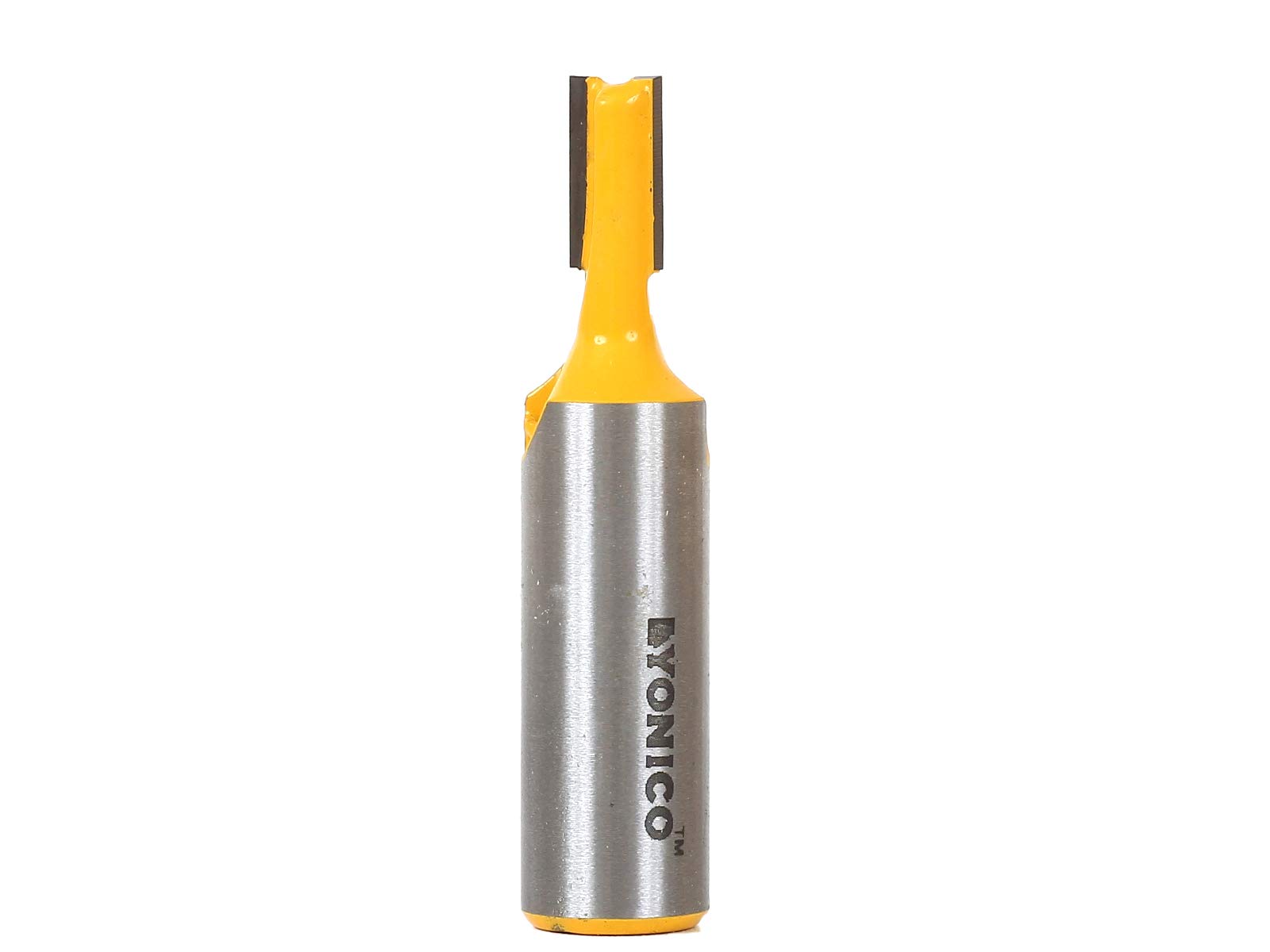 Yonico 14155 - Straight Router Bit, Cutting Diameter: 1/4", Cutting Height: 1/2" - 1/2" Shank — image 1