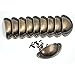 StarSide Antique Brass Furniture Handle Cabinet Knob Drawer Shell Pull(Pack of 10)