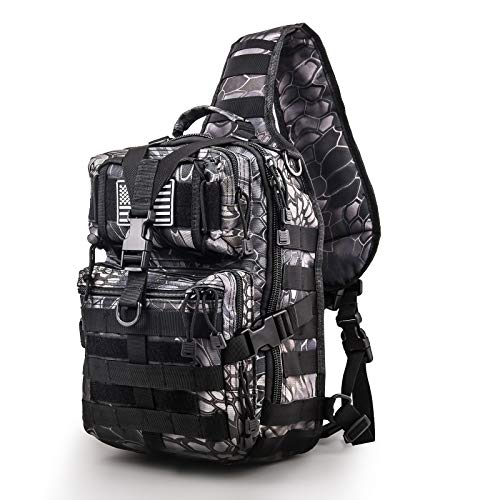 HAOMUK Tactical Sling Bag Pack Military Rover Shoulder Sling Backpack