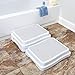 Support Plus Stackable Bath Steps - Slip-Resistant Safety Step Stools Platform for Bathroom and Household Use - Set of 3