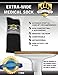 Extra Wide Medical Diabetic Socks for Men, Superior Stretch in the Foot, Ankle, Calf (26