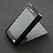 for Sony NW-WM1A NW-WM1Z, Hand Crafted Miter Leather Case Cover for Sony Walkman WM1 WM1A WM1Z Case Cover[Patented Stand Case] (Black)