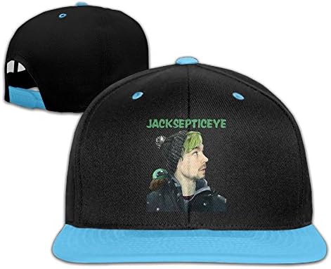 JSWALA Unisex Kids Jacksepticeye HIP Hop Baseball Caps Snapback Hats RoyalBlue