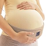 Pregnancy Belt For Belly Support - Maternity Band Relieves Pelvic and Back Pain, Breathable Abdominal Binder, One Size