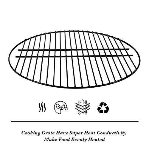 KAMaster 18 Inch Round Grill Grate for Large Big Green Egg Grates