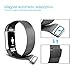 Tecson For Fitbit Charge 2 Bands (2-Pack), Stainless Steel Metal Milanese Bracelet Strap Replacement Wrist band with Magnet Lock for Fitbit Charge 2