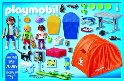 PLAYMOBIL Family Fun 70089 Familien-Camping, Ab 4 Jahren – Bild 7