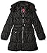 Pink Platinum Girls' Long Belted Puffer Jacket