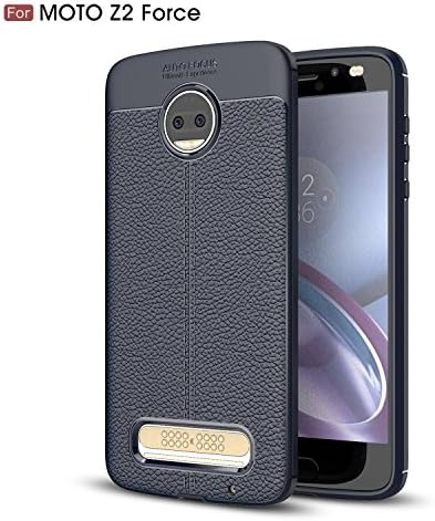 pinlu® Protective Case for Soft Silicone TPU Elastic Stylish Leather Litchi Texture Scratch Resistant and Anti-Slip Design