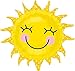 Anagram International 2451901 Sunshine Sun Shape Balloon Pack, 29