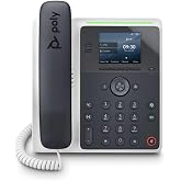 Poly Edge E100 IP Phone - Corded - Corded - Desktop, Wall Mountable