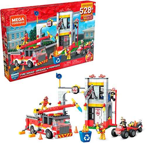 MEGA Construx GLK56 Fire Station, 522 Teile