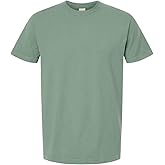 M&O - Vintage Garment-Dyed T-Shirt - 6500M - XL - Light Green