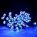 Lycheers® Blue Solar Power 11m 33ft 60 LED Solar Fairy String Lights for Outdoor Room Garden Home Christmas Party Decoration Waterproof (Blue)