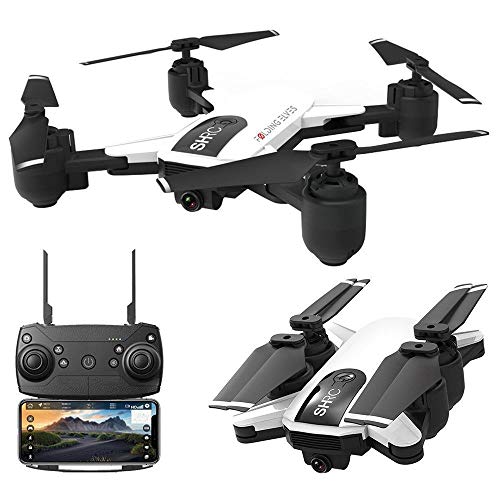 SHRC-H1G-1080P-5G-WiFi-FPV-GPS-Follow-Me-RC-Drone-Quadcopter-RTF-White-5G-WiFi-1080P