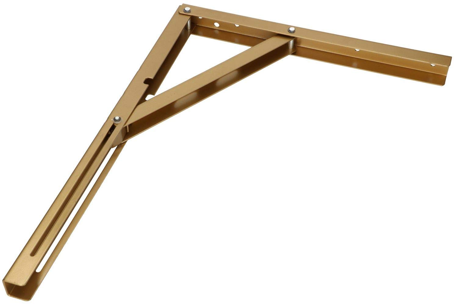 KOTARBAU 5907465905954 Folding Console, Gold, 400 mm x 300 mm