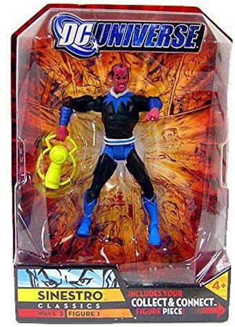DC Universe Classics Series 3 Action Figure Sinestro {Blue & Black} [Build Solomon Grundy Piece!]