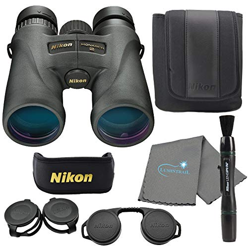 51KTcRLoJML Nikon Monarch 5 Binoculars, Black (12x42)