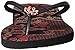 Havaianas Women's Slim Thematic Flip Flop Sandal, Black/Dark Grey, 7/8 M US