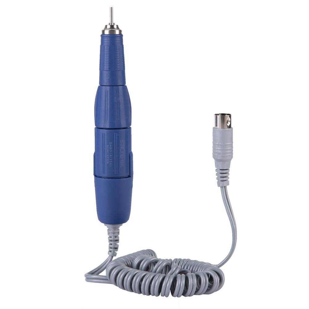 TMISHION Electric Nail Drill Pen Adjustable Speed 0-35000 RPM Manicure Pedicure Tool Stainless Steel Ergonomic Handle High-Speed Compact Nail Art Salon Use Professional Nail Drill for Nail Technician