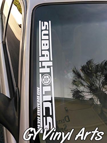 Subaru Windshield Side Window Banner Decal Car Sticker Vinyl Graphics ej20 WRX STI BRZ TURBO Impreza