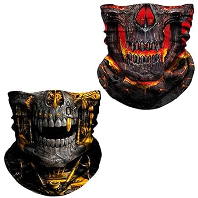 NTBOKW Face Mask for Sun UV Wind Dust Protection Tube Mask for Men Women Rave Motorcycle Riding Biker Fishing Hunting Festival Outdoor Summer Seamless Bandana Headband Thin 3D Skull Skeleton Flag Camo NTBOKW Face Mask for Sun UV Wind Dust Protection Tube Mask for Men Women Rave Motorcycle Riding Biker Fishing Hunting Festival Outdoor Summer Seamless Bandana Headband Thin 3D Skull Skeleton Flag Camo