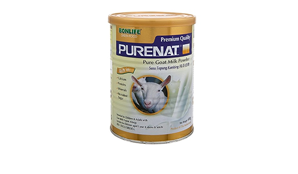 Bonlife Purenat Premium Goat Milk Powder 400g Amazon Sg Grocery