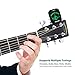 NEUMA Clip-on Tuner for Guitar,Bass,Violin, Ukulele,Mandolin,Banjo,Chromatic Tuning,Large LCD Screen