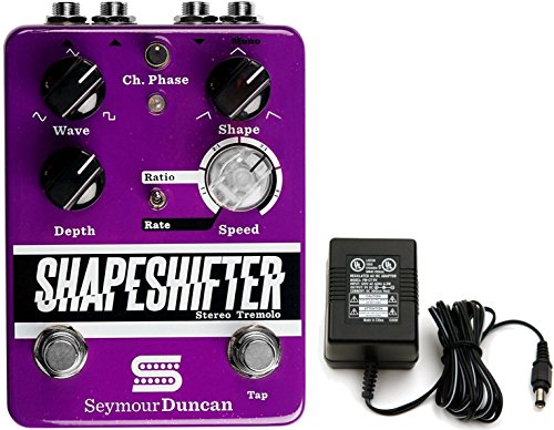 Seymour Duncan 11900-005 Tremolo Shape Shifter Pedal w/ Power Supply