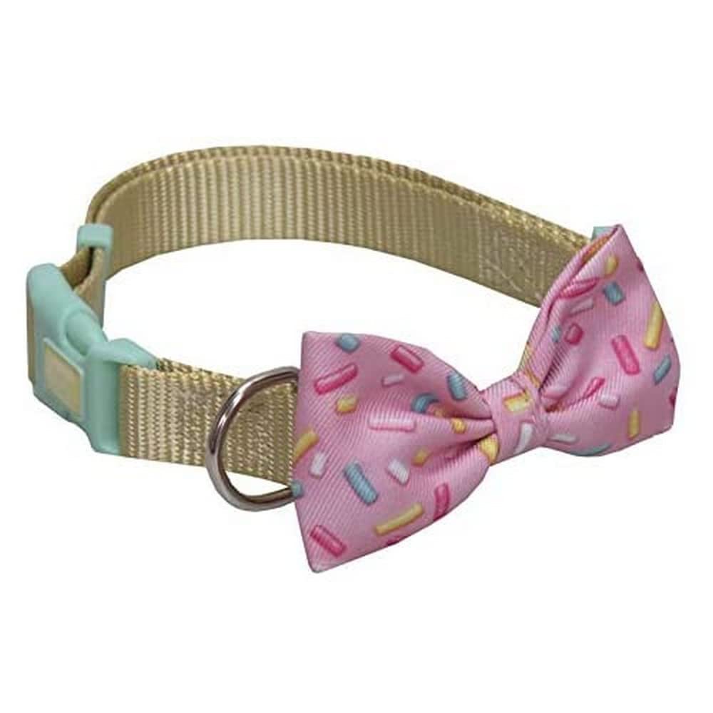 CYPBRANDS Studio Pets CL-02S-ST Bow Dog Collar, Size S