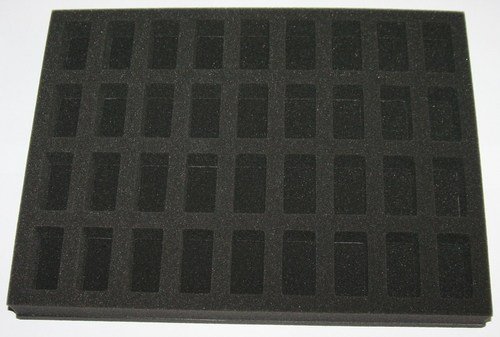 36 Figure Foam Tray Insert for Games Workshop Wargames Warhammer GW Case