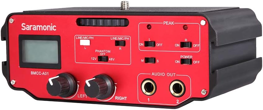 Saramonic BMCC-A01 XLR Audio Adaptor for Blackmagic Cinema Camera