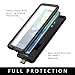 Mishcdea for Huawei Mate 20 Pro Waterproof Case Shockproof Snowproof Dirtproof Full Body Protective Case Only for Huawei Mate 20 Pro (Black)