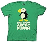 Ripple Junction Elf Not Now Arctic Puffin Adult T-Shirt