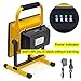 20W LED Work Light Rechargeable Portable Flood Light Battery Powered Flood Light for Outdoor Lighting,Camping,Hiking,Fishing,Car Repairing,Construction Site