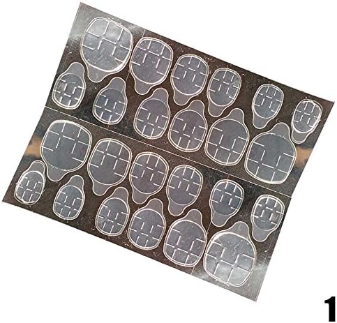 Gracefulvara Double Sided Adhesive Tape Glue Stickers for Nail Art Tips 1#