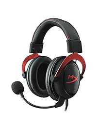 Auricular para juegos HyperX Cloud II con sonido envolvente 7.1., Rojo