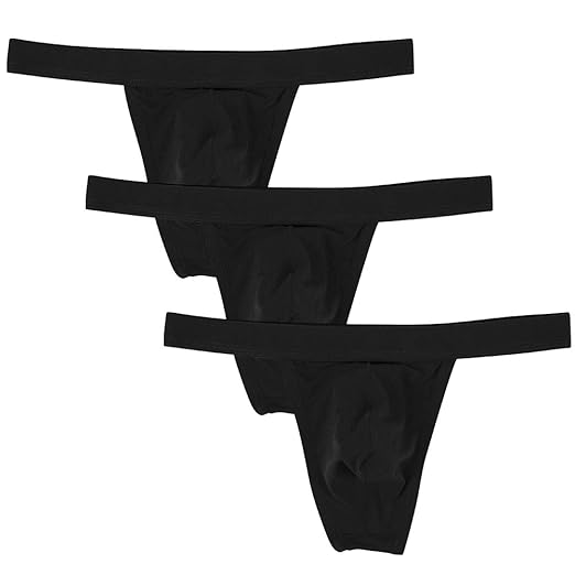 Nightaste Tanga für Männer mit Mikro Mesh G-String Atmungsaktive Unterwäsche