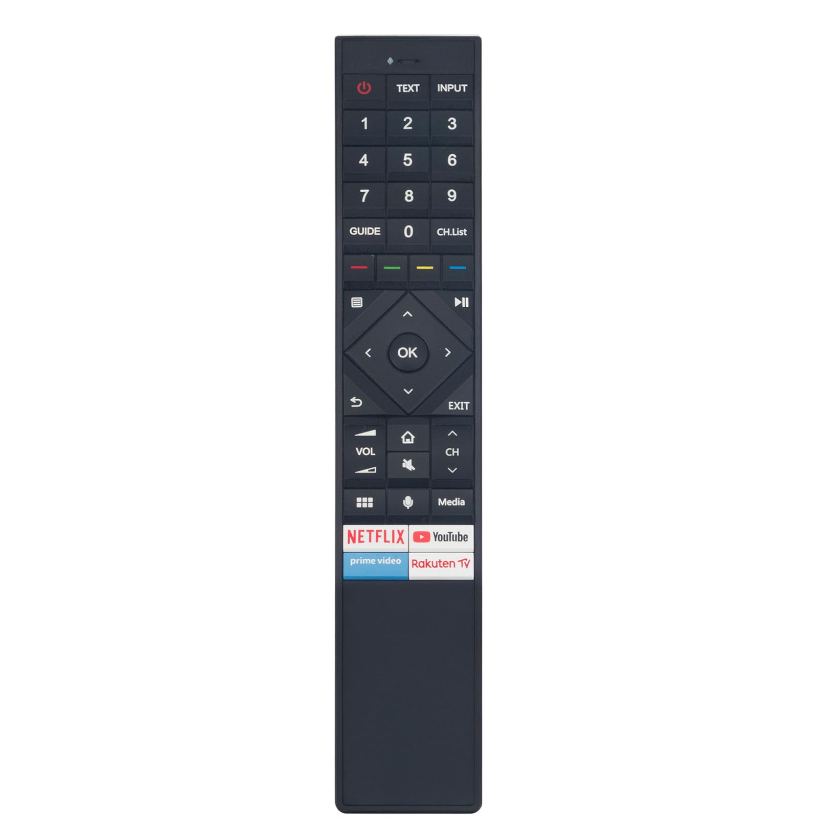 VINABTY ERF3A72 Replacement Voice Remote Compatible with Hisense TV 55U8QF 65U8QF 55U7QF 50U7QF 65U7QF 65U7QFUK HE55A6900FUWTS HE50A6900FUWTS HE65A6900FUWTS 65A69FEVS 50A690FEVS 55A690FEVS 50A690FEVS