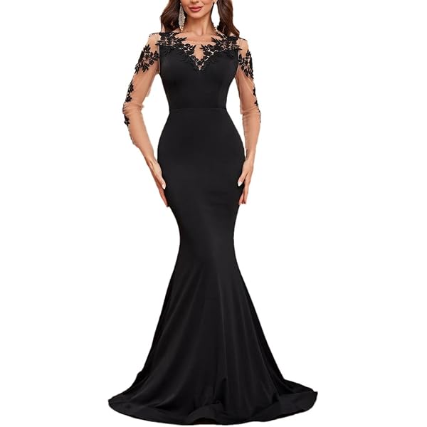 Amazon.com: VERWIN Floor-Length Half Sleeve Print Off Shoulder Color Block  Women's Maxi Dress Bodycon Dress (Medium, Black Sleeveless) : Clothing,  Shoes & Jewelry