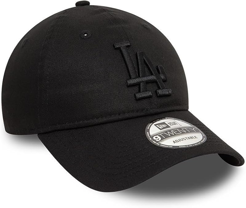 Los Angeles Dodgers MLB League Essential Tonal Negro 9Twenty Gorra Ajustable