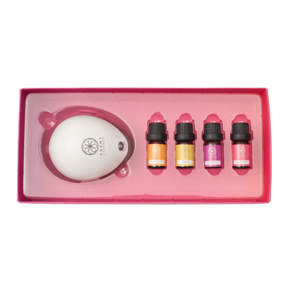 Amazon Com Aroma Essence Essential Oil Set Aromatheraphy Diffusers Ylang Ylang Lemon Rosewood Grapefruit Beauty