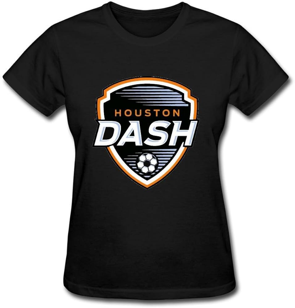 RURER Women's Houston Dash NWSL Logo T-Shirts
