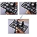 Ovonni Makeup Brush Tree Dryer Holder Organizer Hanger Folding Collapsible Air Drying Tower